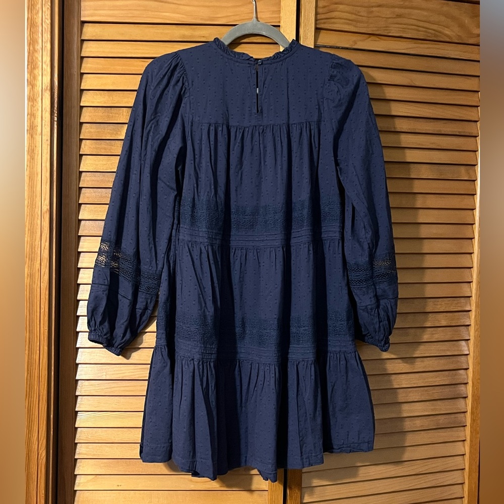 Old Navy Oversized Long-Sleeve Mini Swing Dress - Picture 3 of 6